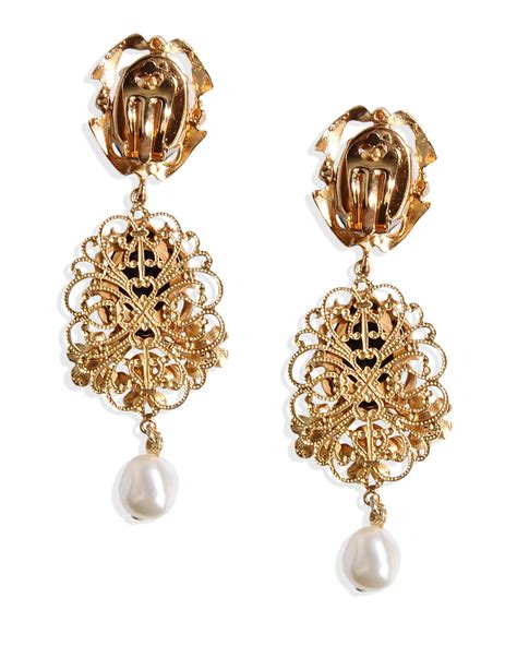 dolce and gabbana replica earrings|dolce and gabbana earrings sale.